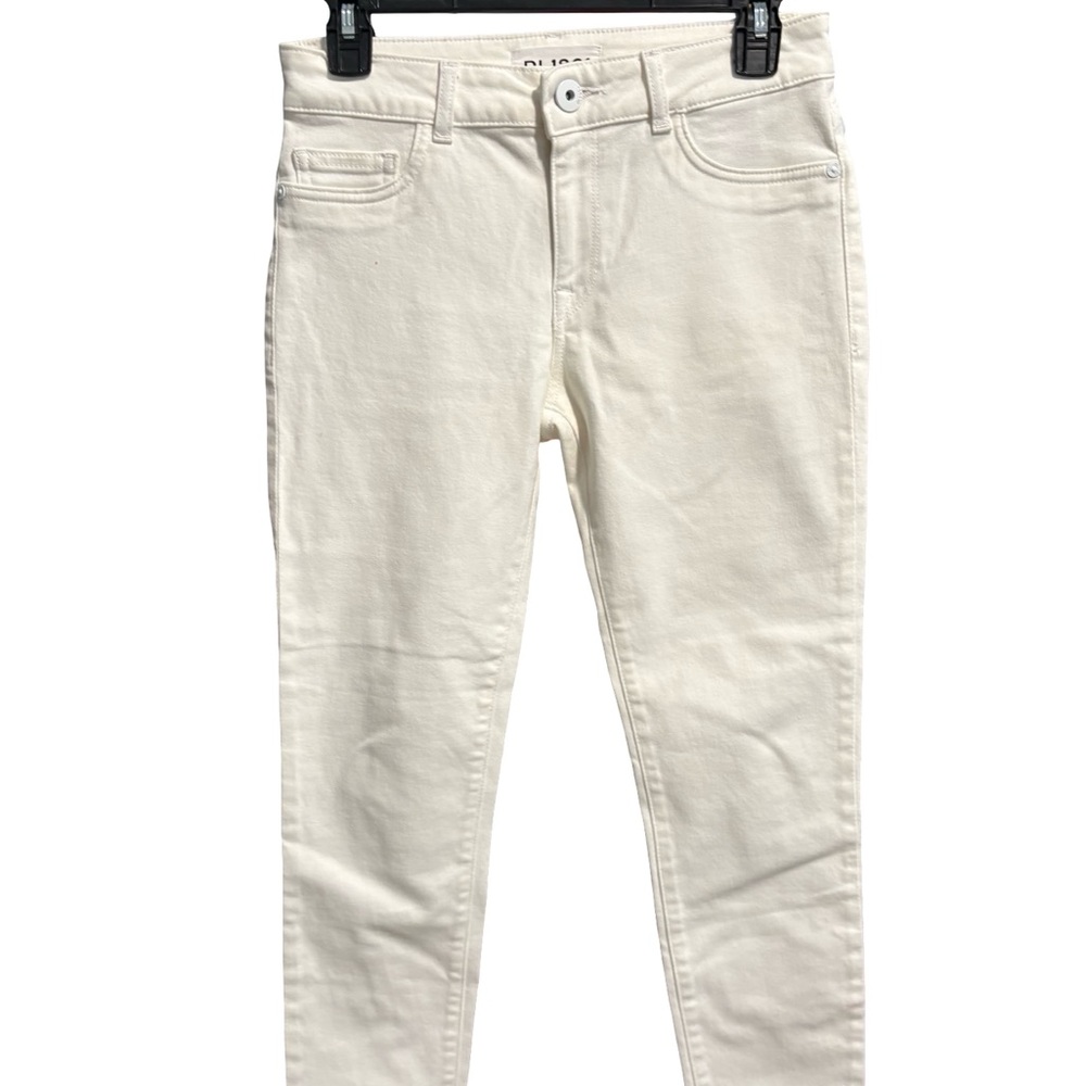 DL1961 White Skinny Ankle Jeans - Size 26